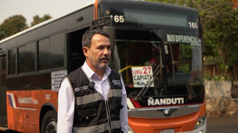 Emiliano Fernández, viceministro de Transporte.