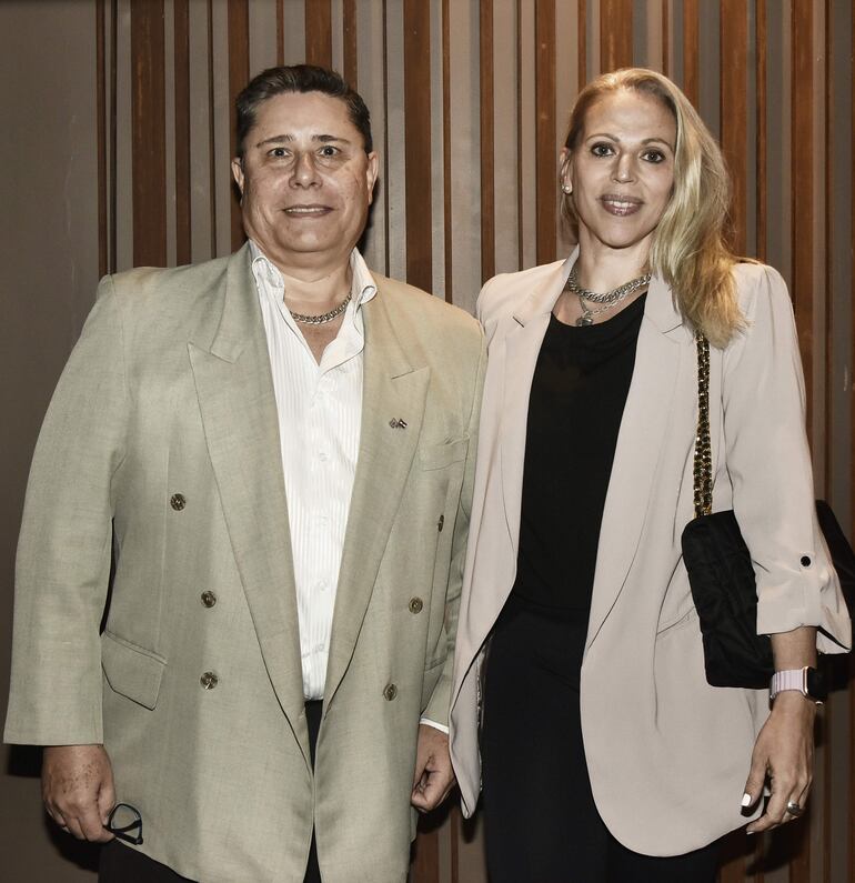 Héctor Sosa y Maureem Coscia.