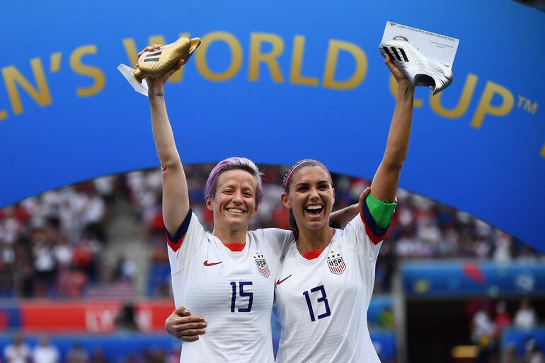 Megan Rapinoe, Alex Morgan.