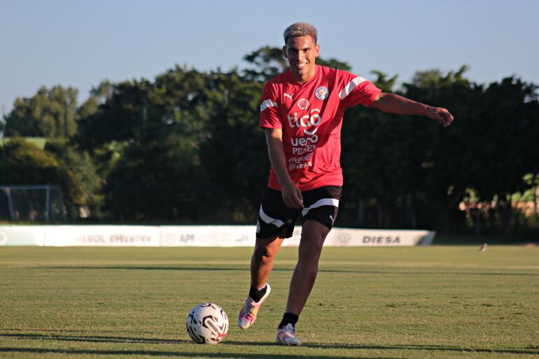 Diego Gómez, jugador del Inter Miami y de la Selección Paraguaya Sub 23.