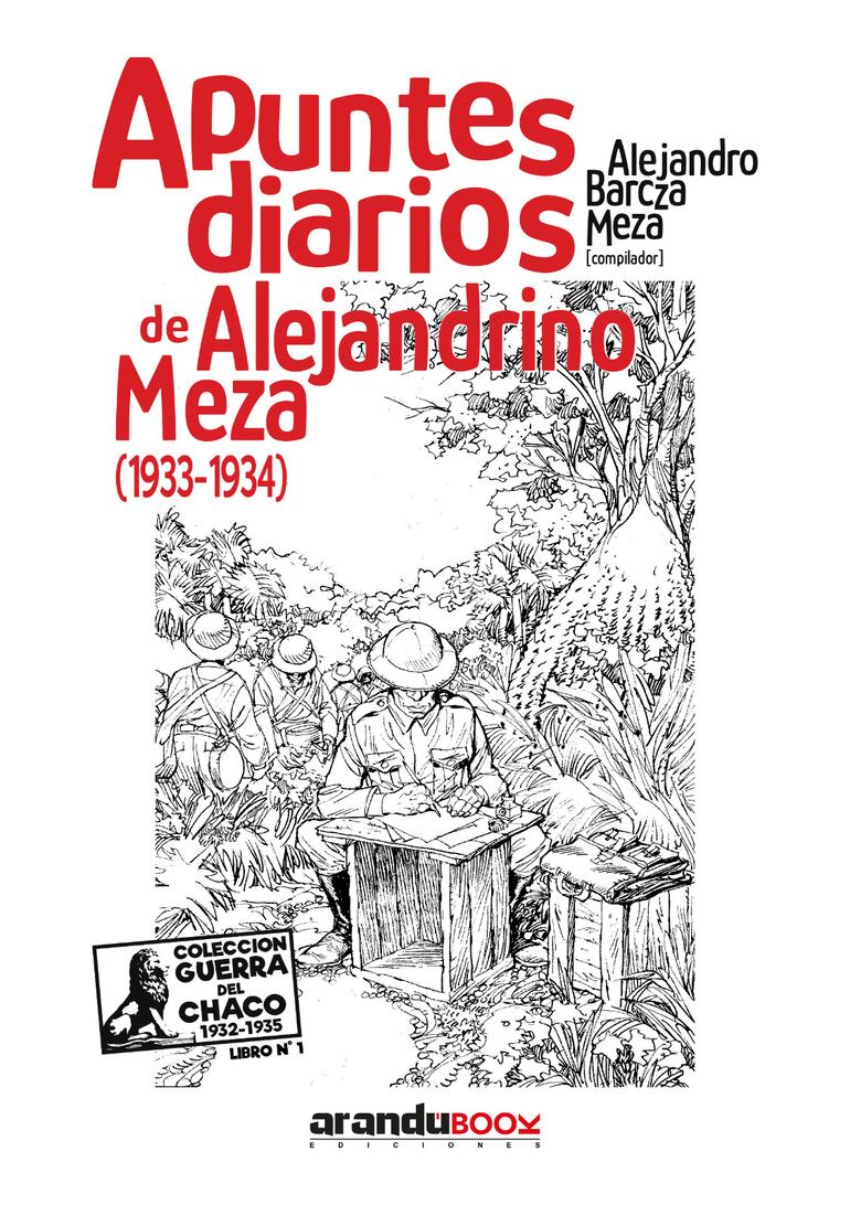 Portada del libro Apuntes diarios de Alejandrino Meza.