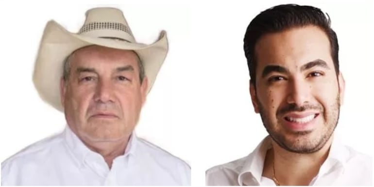 Eulalio “Lalo” Gomes Batista y Juan Manuel Ayala Acevedo, diputados electos por Amambay.