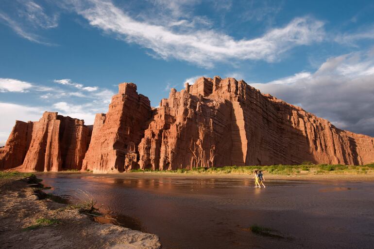 Los Castillos de la Quebrada de las Conchas, una de las joyas naturales de la provincia de Salta (Argentina). 