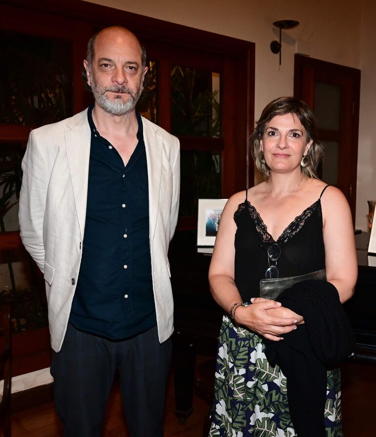 Javier Baliosian y Ana Vázquez. 