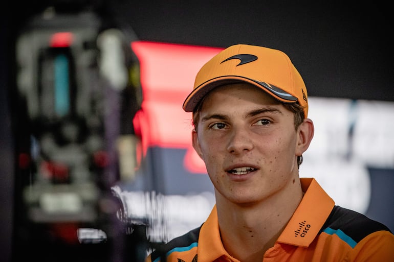 El australiano Óscar Piastri, piloto de McLaren.