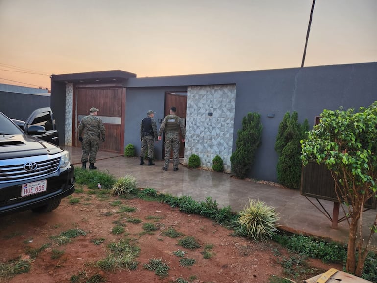 Residencia ubicada en el barrio Jardín Aurora de Pedro Juan Caballero.