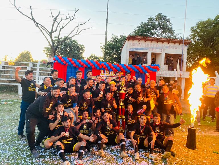 El General Samaniego grita campeón en el fútbol sampedrano y declaran asueto en la ciudad.