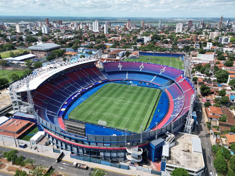 La Nueva Olla ya está lista para la final única de la Copa Sudamericana 2024.