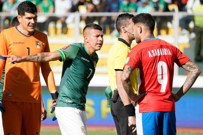 Antonio Sanabria malogró lo que hubiera sido el empate paraguayo.