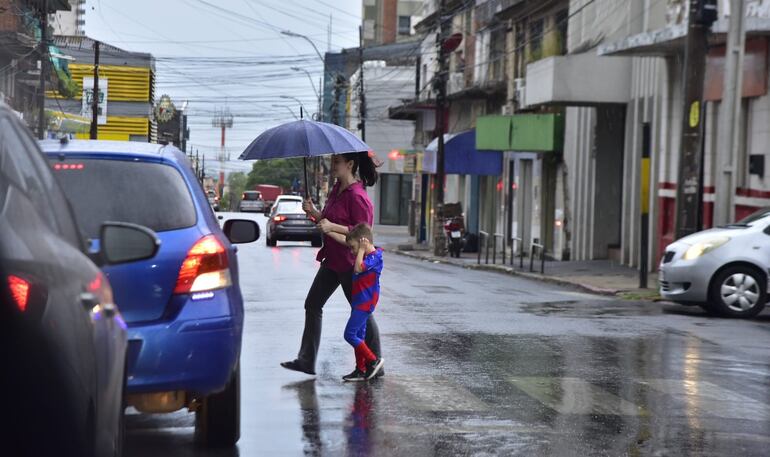 Imagen ilustrativa: los paraguas son infaltables en los días de lluvia.