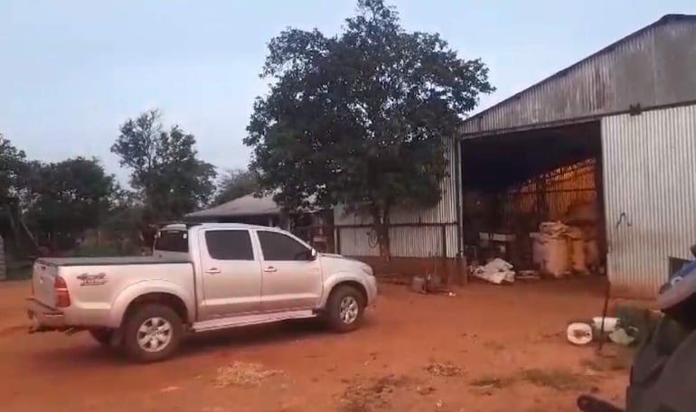 Una comitiva fiscal-policial allanó la vivienda del productor agrícola brasileño Arnaldo Marques, en la compañía Fondo Ruguá de San Pedro.