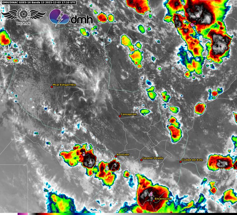 Núcleos de tormenta.