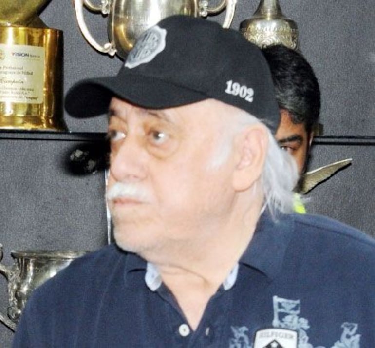 Porfirio Recanate, exdirectivo de Olimpia  .