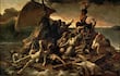 Théodore Géricault: "Le Radeau de la Méduse (Scène de Naufrage)", 1819. La fragata francesa Méduse encalló en julio de 1816. Cerca de ciento cincuenta personas quedaron a la deriva en una balsa. Solo sobrevivieron quince, que practicaron el canibalismo.