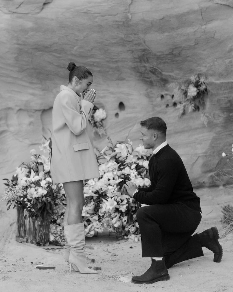 ¡Romántico pedido de matrimonio! Olivia Culpo y Christian McCaffrey se casarán este año. (Instagram/Olivia Culpo)