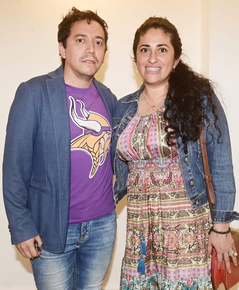 Javier Jiménez y Laura Páez.