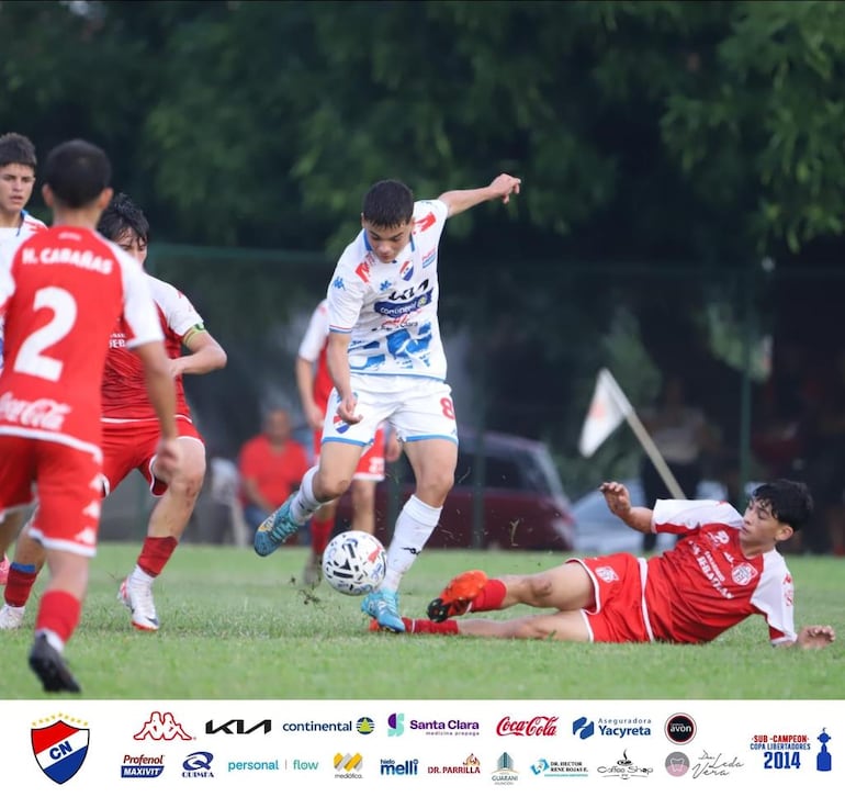 Los juveniles de la academia derrotaron 2-0 a General en Lambaré