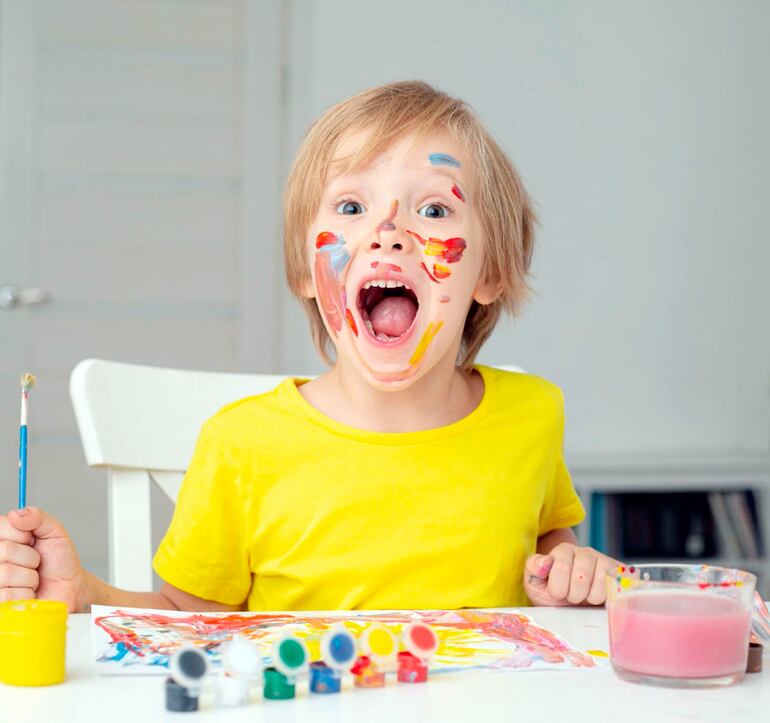 Los niños con TDAH necesitan juegos en familia, y acompañamiento. Foto gentileza de la entrevistada