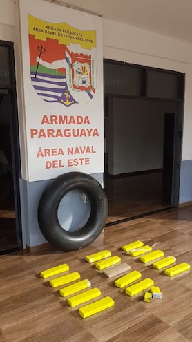 Los paquetes de la droga fueron entregados a la Senad para el pesaje con el Ministerio Público.