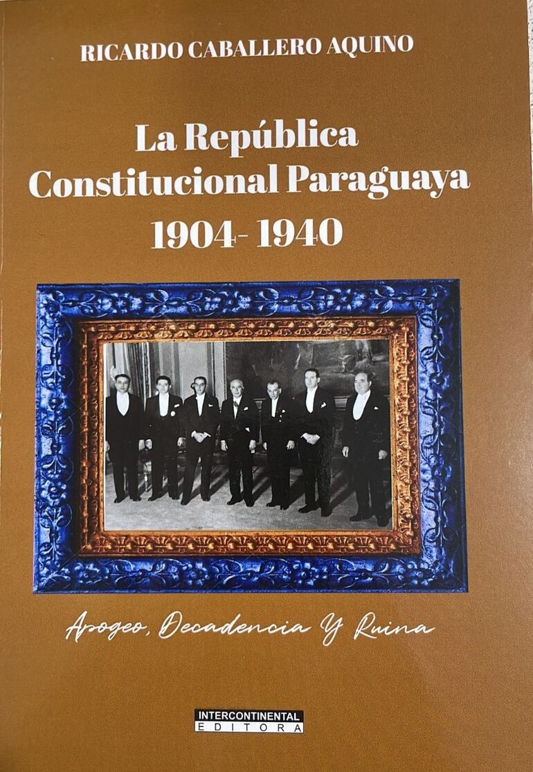 La República Constitucional del Paraguay 1904-1940, del  historiador y diplomático Ricardo Caballero Aquino, analiza el apogeo liberal  y el medio siglo  de incansable y tenaz lucha que costó recuperar la libertad, tras el Golpe del 89.