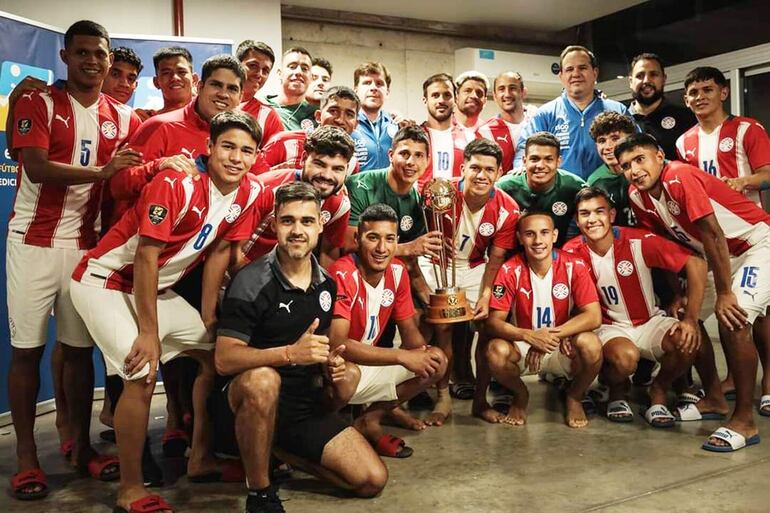 Los jóvenes Pynandi están listos para afrontar la cita continental en Iquique, Chile.