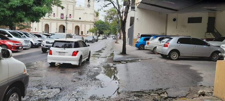 El centro histórico de Asunción está en Estado de abandono. 