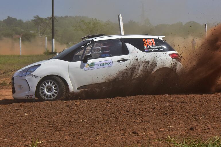 En la RC3 la victoria fue para Enrico Massagrande, con el Citroën DS3.