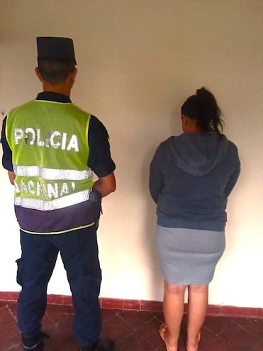 Mujer de 43 años fue detenida como supuesta distribuidora de drogas en Paraguarí.