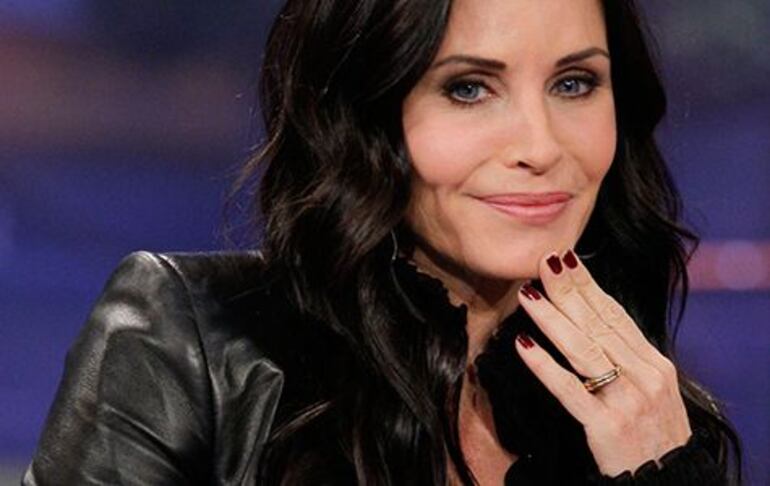 La actriz estadounidense, Courteney Cox.