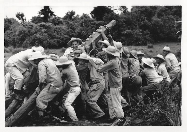 "Cordillerita", fotografía de Jesús Ruiz Nestosa, parte de la exposición en 1968.