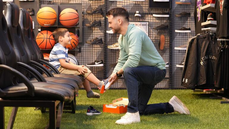 El Shopping Mariano también premia a papá.