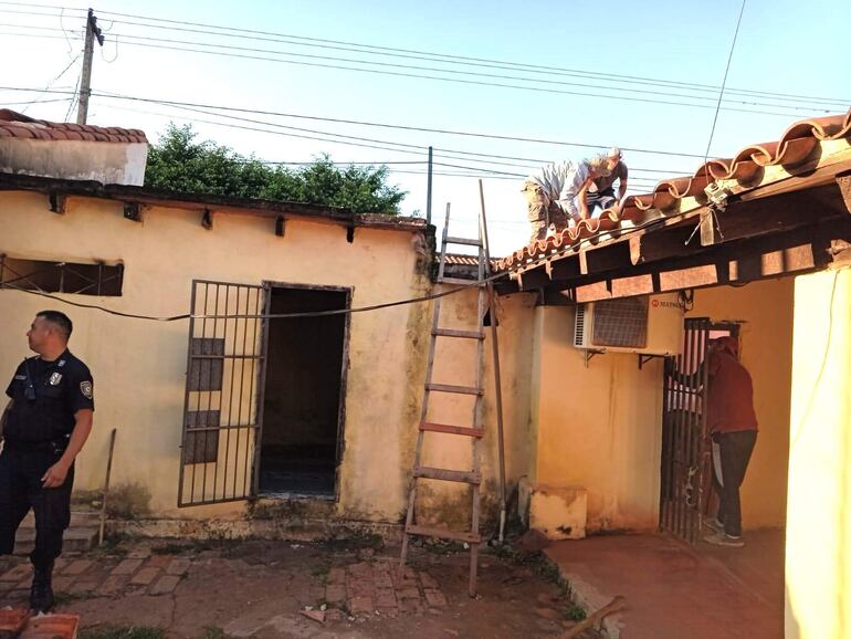 En Yaguarón están reparando las celdas de hombres y mujeres.