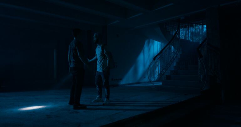 Escena de la película paraguaya "No entres", que ayer tuvo su primera proyección ante el público en el Marché du Film de Cannes.