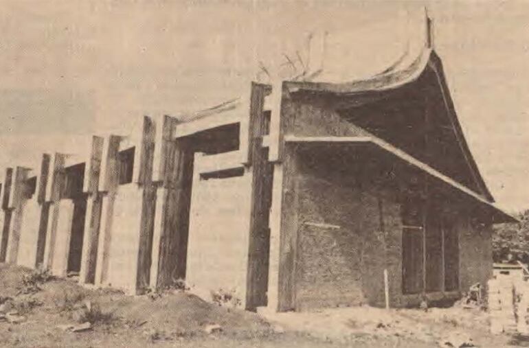 Construcción de la Iglesia de la Vicaría Castrense.