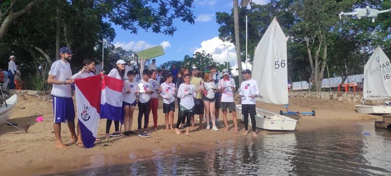 Team de El Mbiguá que consiguió varios campeonatos.