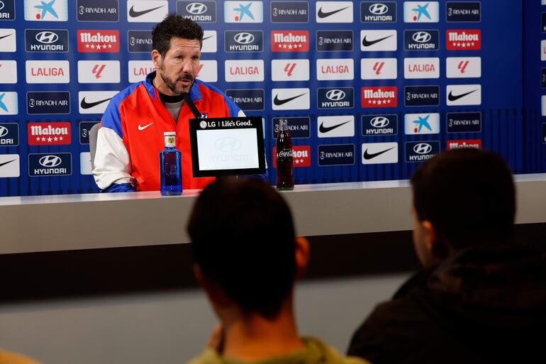 Diego Simeone, entrenador del Atlético Madrid