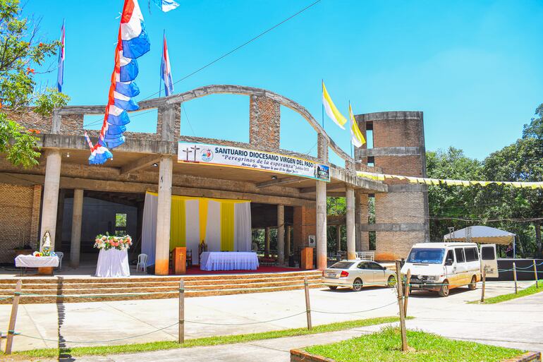 Templo del Santuario Diocesano Virgen del Paso.