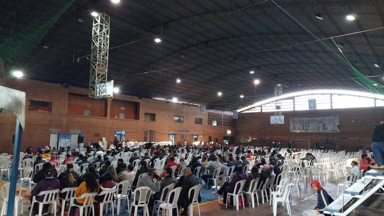 El congreso de la multisectorial en el Fomento de Barrio Obrero.