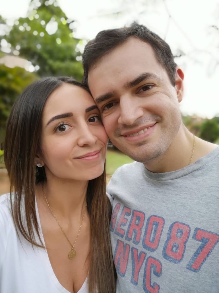 Laura Benítez  y Carlos Becker, de Emprendimientos del Sur SA.