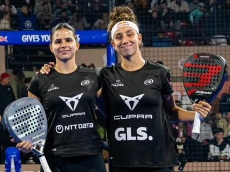 La argentina Delfina Brea (24 años) y la española Bea González (22), campeonas en Asunción.