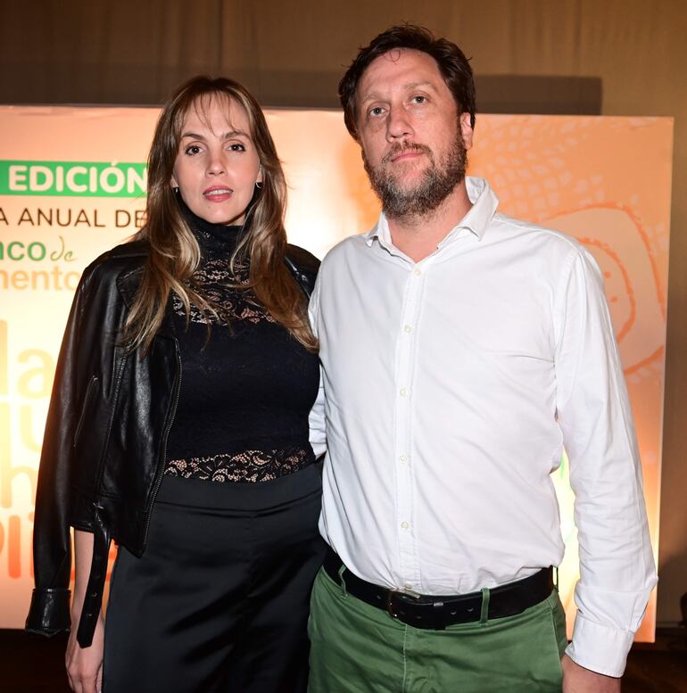 Chiara Pederzani y Eduardo Arce.