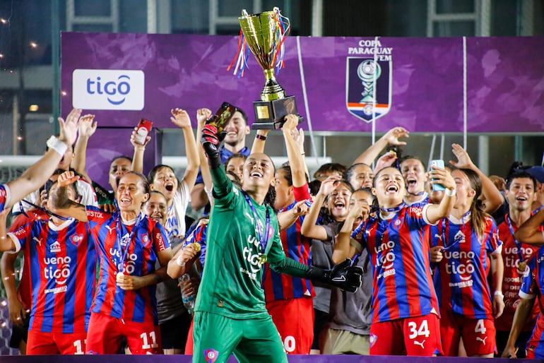 Cerro Porteño venció por penales a Olimpia y es campeón de la Copa Paraguay Femenina