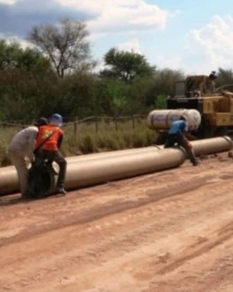 En varios trayectos se procede al cambio de las cañerías.