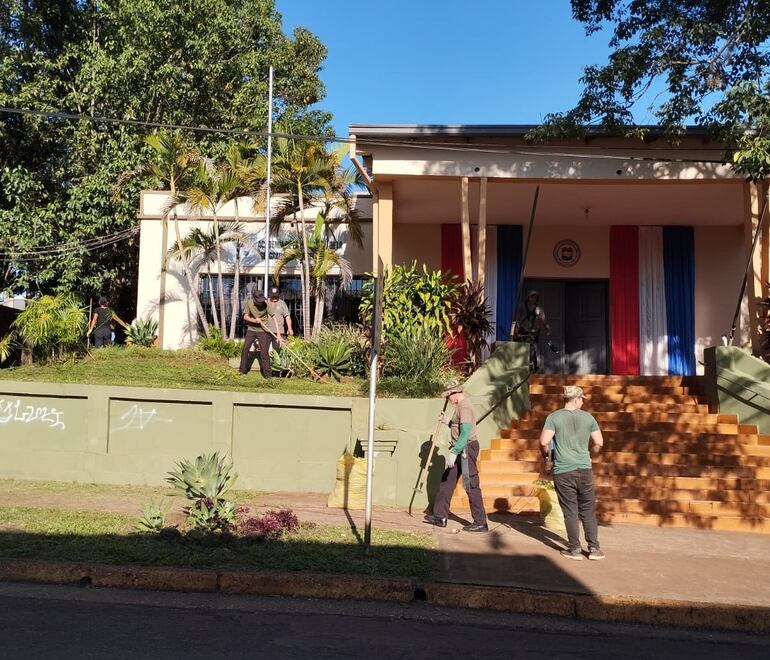 El museo “Casa de la Victoria” guarda reliquias de la Guerra del Chaco (1932-35).