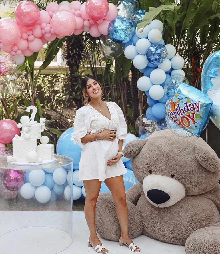 ¡Hermosa! Gabriela Miskinich en la dulce espera de su segundo hijo. (Instagram/Gabriela Miskinich)