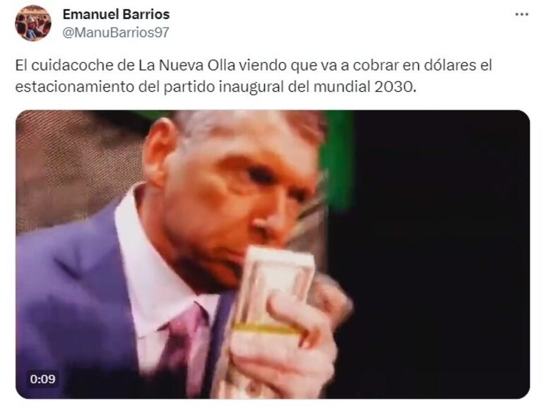 Memes de la clasificación de Paraguay al Mundial 2030.