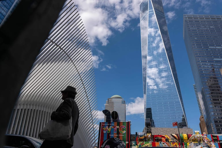 Torre de la Libertad, en Nueva York, construida luego de los ataques terroristas del 11 de septiembre de 2001.