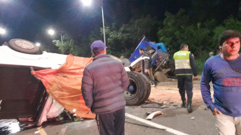 Accidente fatal en la ruta Luque San Bernardino.