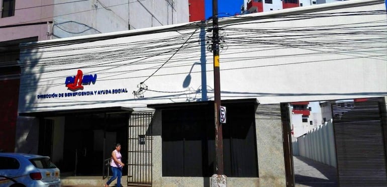 La sede de la Diben en Asunción.