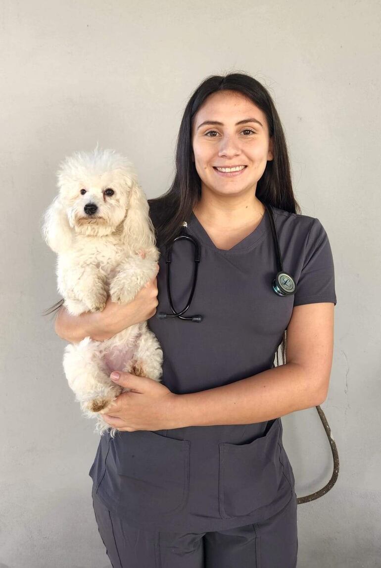 Rebecca Moreno, médica veterinaria.